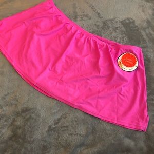 Collections by Catalina Hot Pink Swim Bottoms 2X